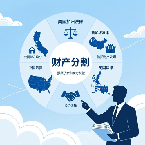 海外华人离婚财产分割